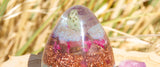 Orgonite Crystal Egg to Attune the Heart