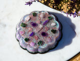 Open the Heart Crystal Healing Orgonite Charging Plate
