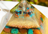 Shine Like the Sun | Orgonite Manifestation Crystal Pyramid