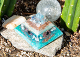 Water Blessings Orgonite Crystal Pyramid
