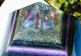 Cosmic Connection Orgonite Crystal Pyramid