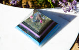 Cosmic Connection Orgonite Crystal Pyramid