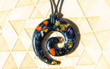Spiral Orgone Pendant | Shungite EMF Protection Necklace