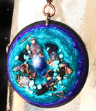 Magickal Orgone Pendant ~ Violet Flame Orgone Necklace